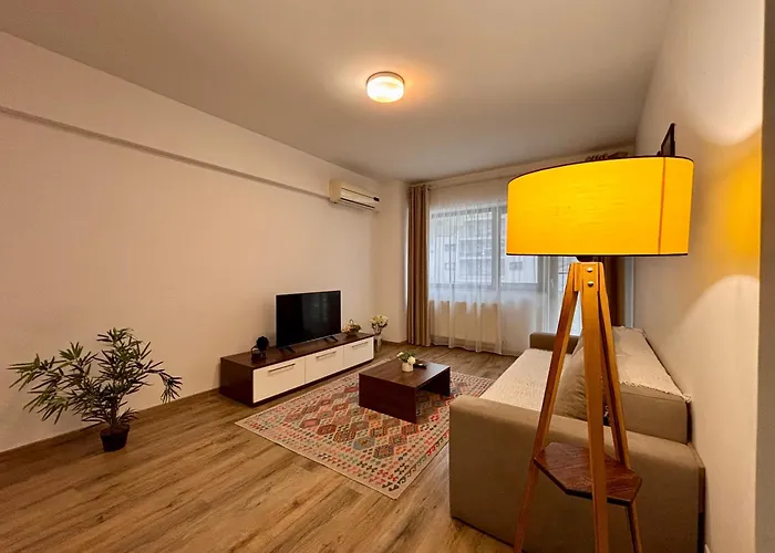 Bellagio - Cozy With Free Parking & Gym * Bukareszt