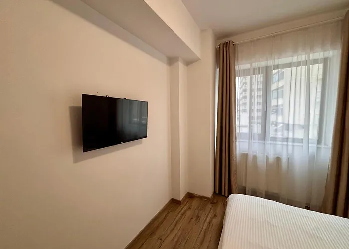 Bellagio - Cozy With Free Parking & Gym Bukareszt